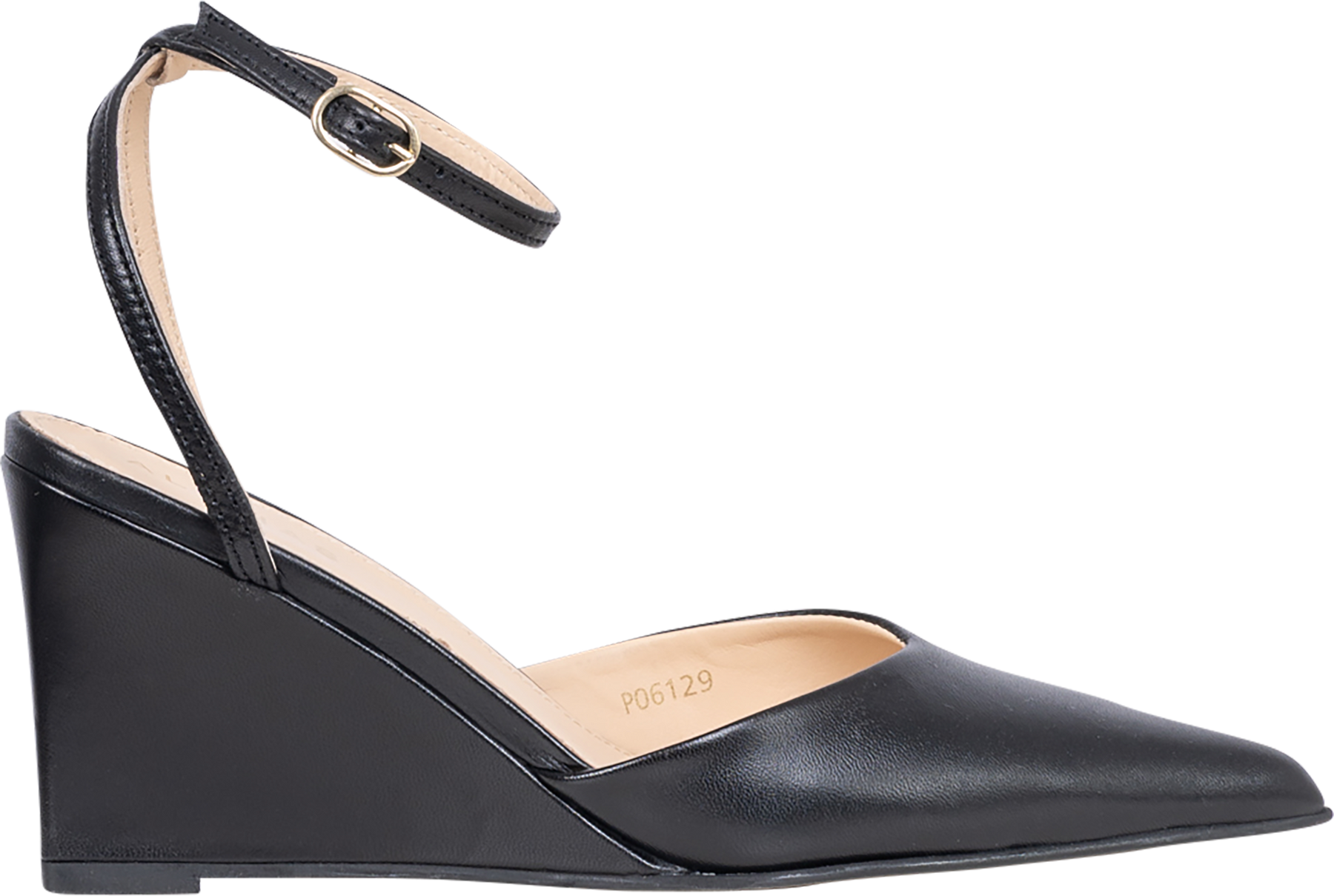Polly Leather Pumps - Black