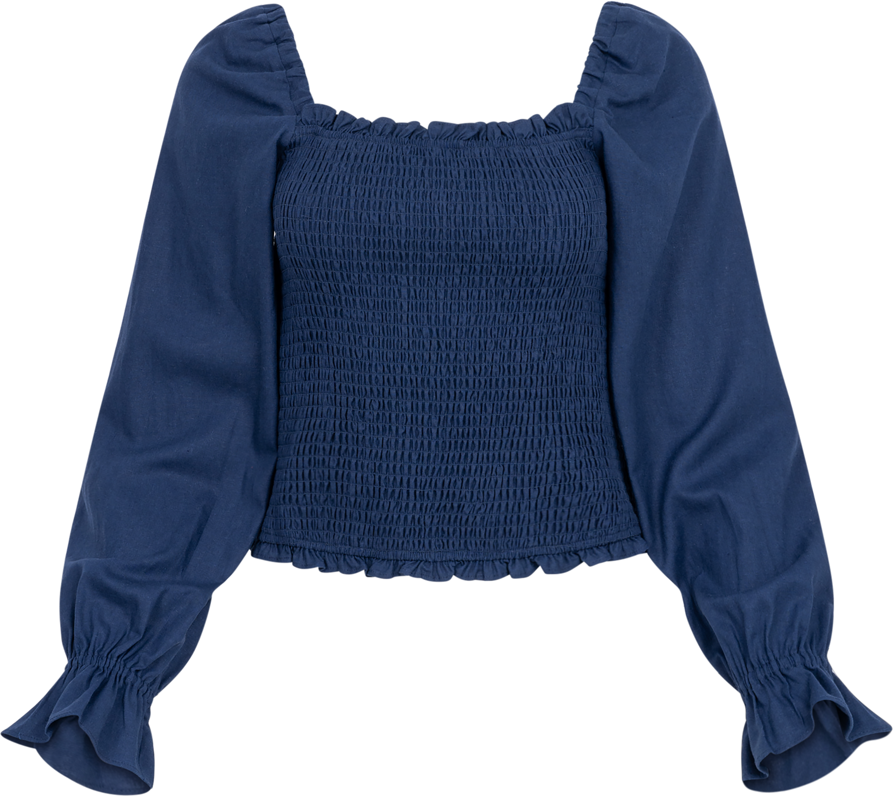 Mila Blouse - Navy
