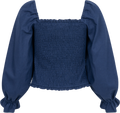 Mila Blouse - Navy