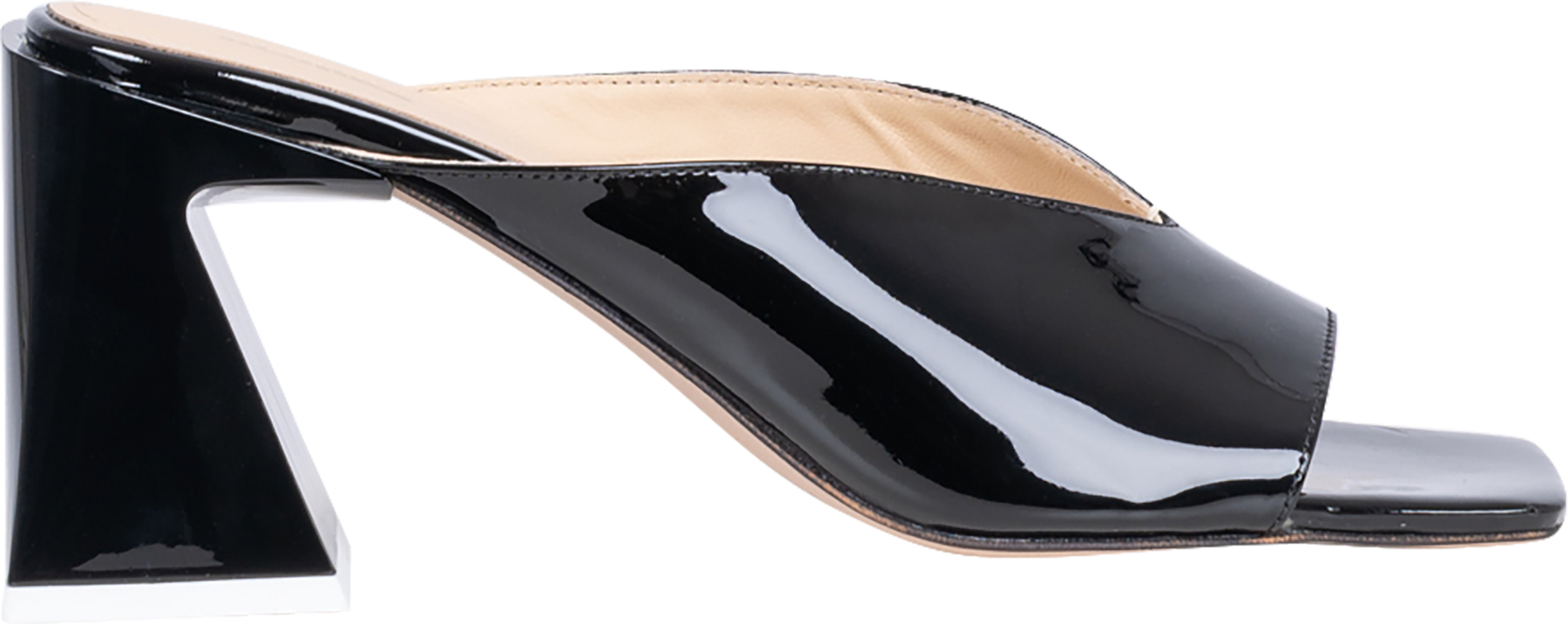 Tasha Leather Sandals - Black