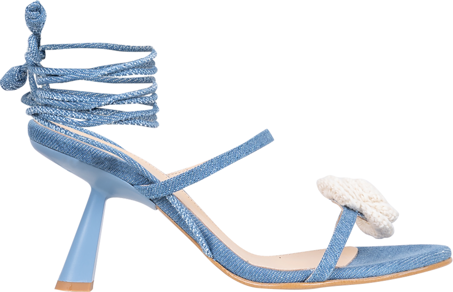 Kendra Denim Sandals - Bloom Denim Blue