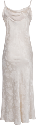 Lou Jacquard Maxi Dress - Creme