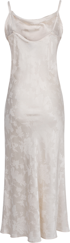 Lou Jacquard Maxi Dress - Creme