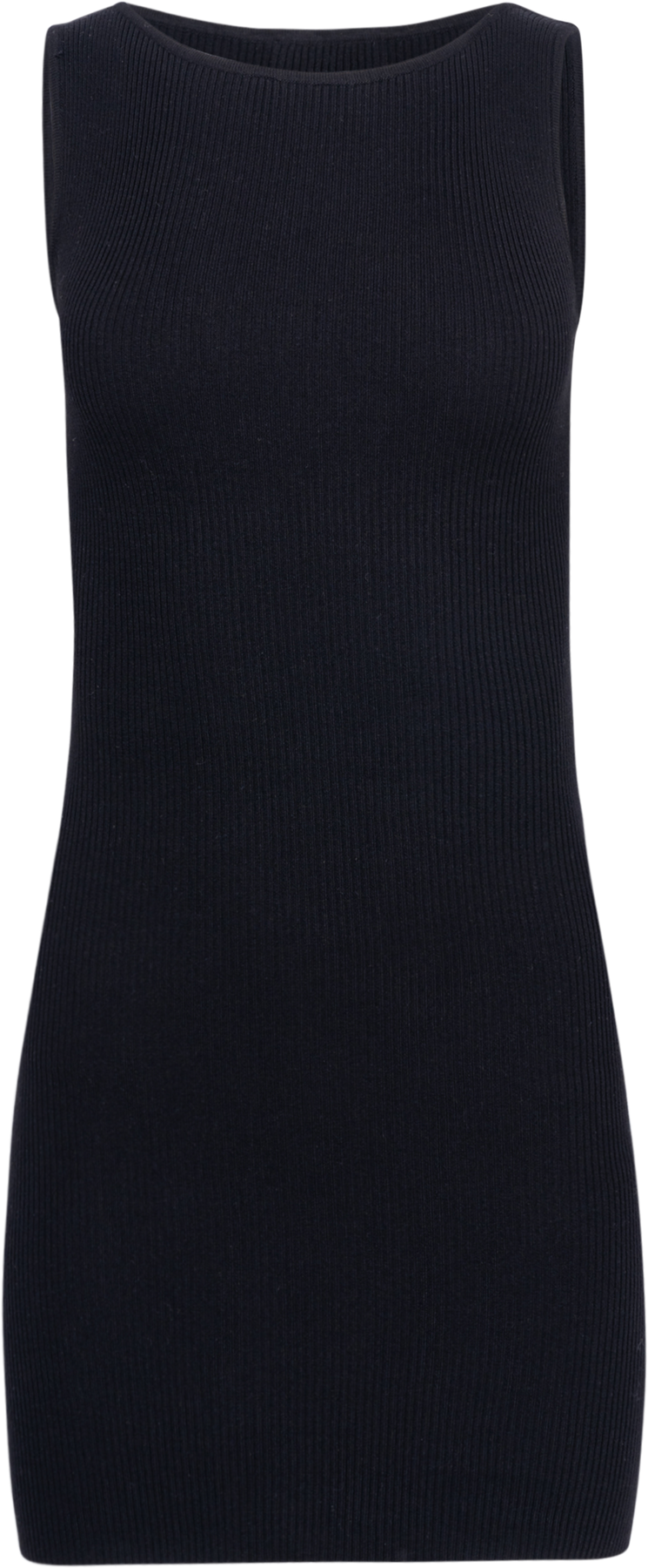 Anni Knit Mini Dress - Black