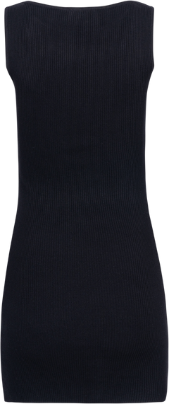 Anni Knit Mini Dress - Black