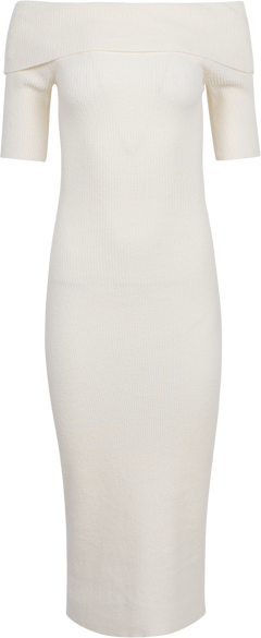 Iris Knit Dress - Creme