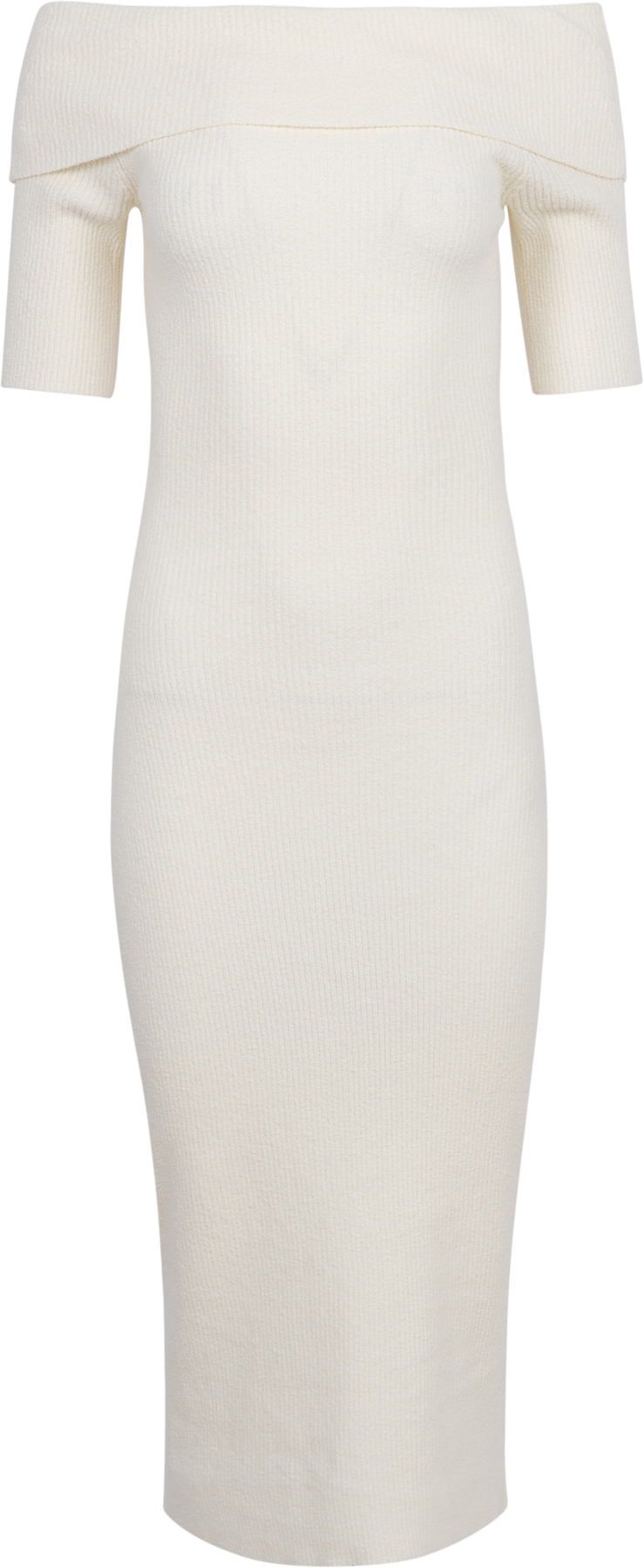 Iris Knit Dress - Creme