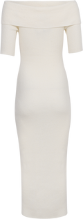 Iris Knit Dress - Creme
