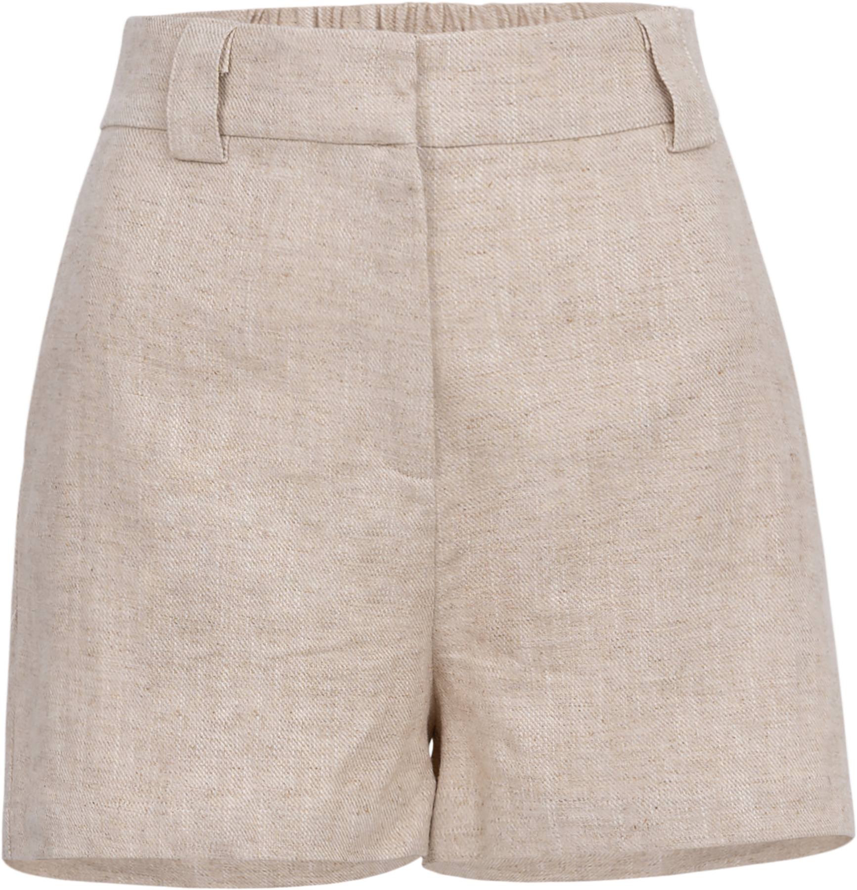 Zoe Linen Shorts - Natural
