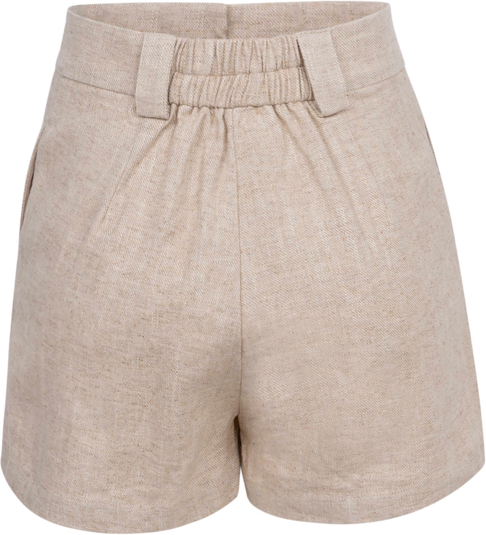 Zoe Linen Shorts - Natural