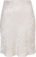 Audrey Jacquard Skirt - Creme