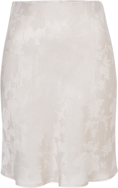 Audrey Jacquard Skirt - Creme