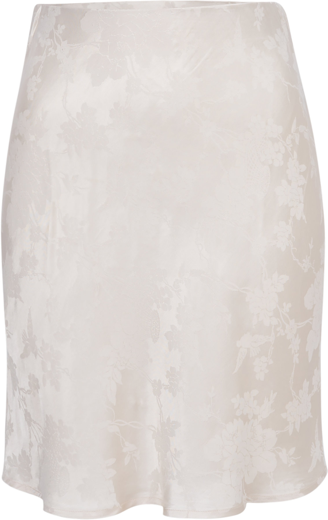Audrey Jacquard Skirt - Creme