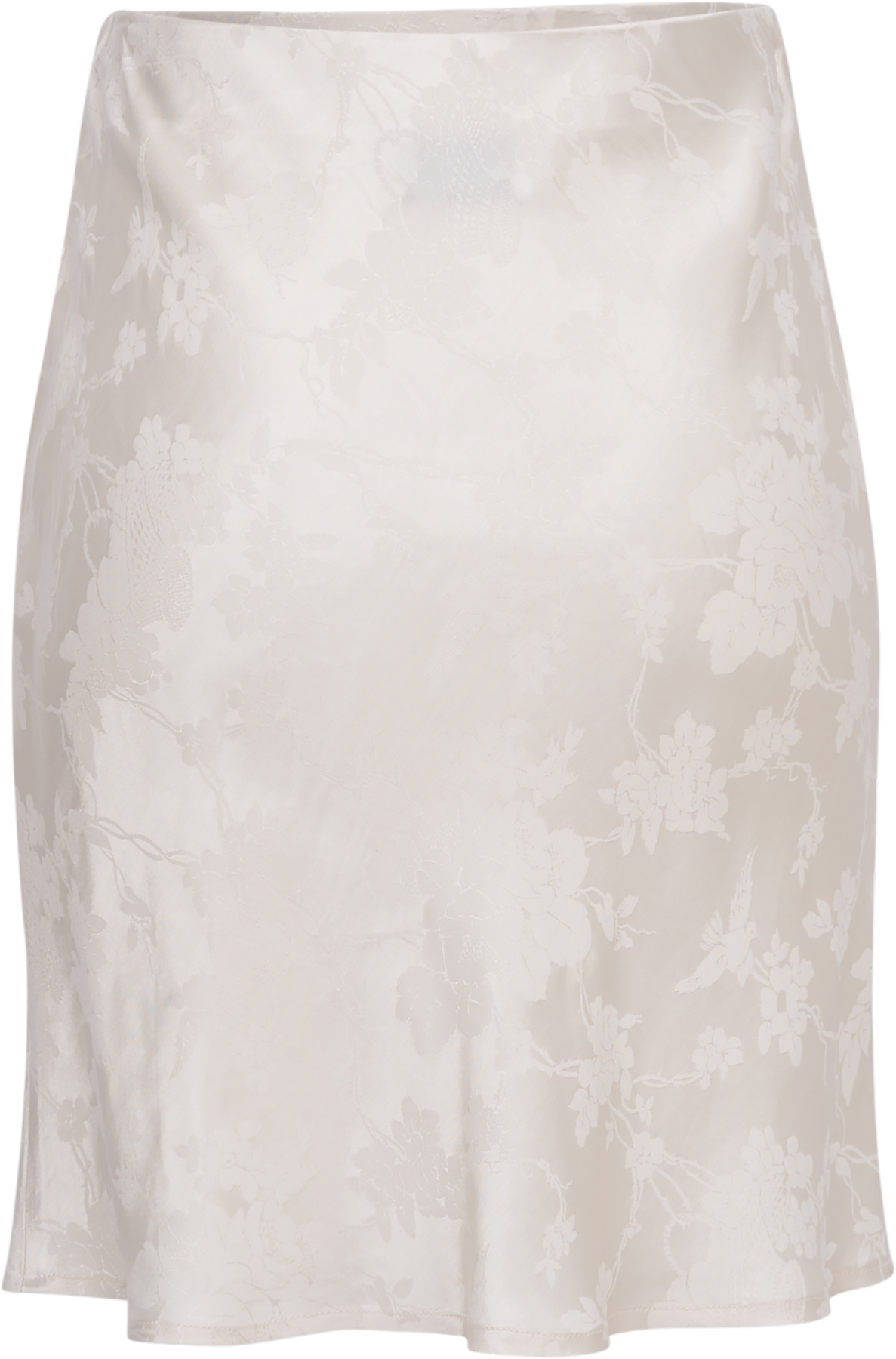 Audrey Jacquard Skirt - Creme
