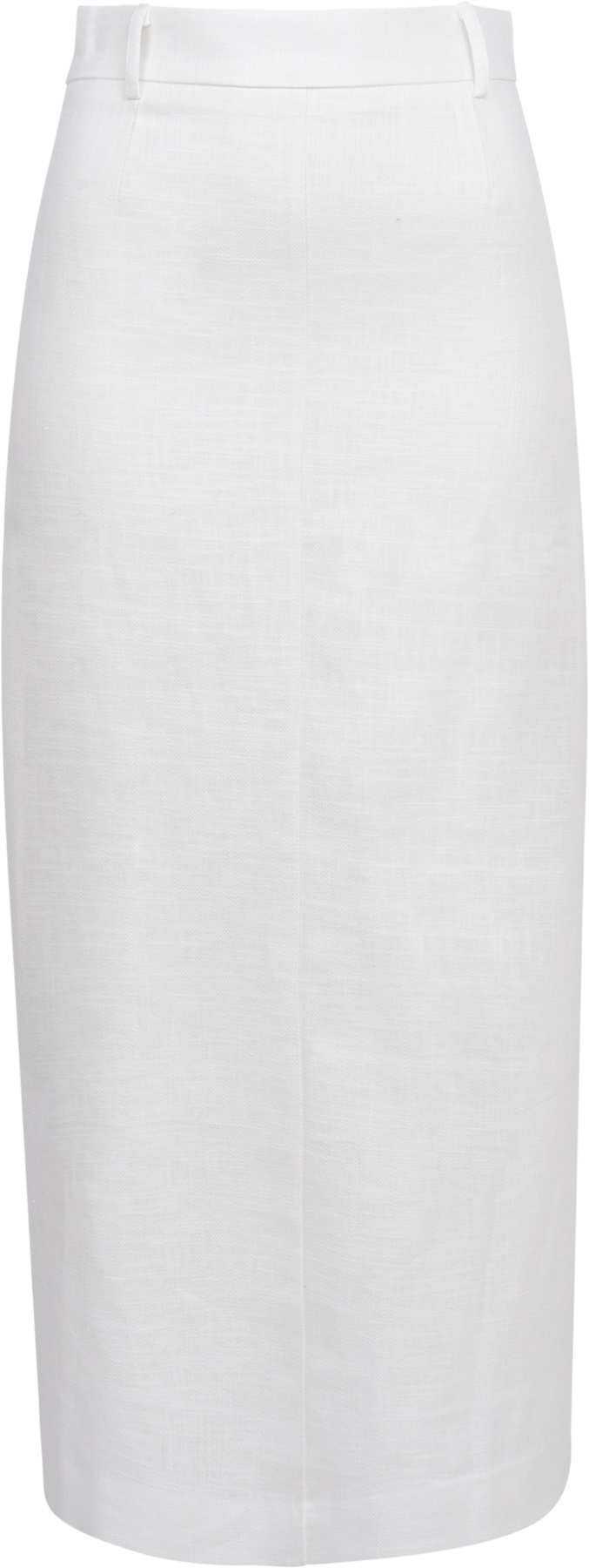 Manon Linen Maxi Skirt - White