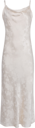 Lou Jacquard Maxi Dress - Creme