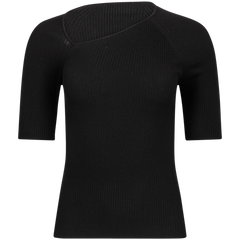 Sherry Knit Tee - Black