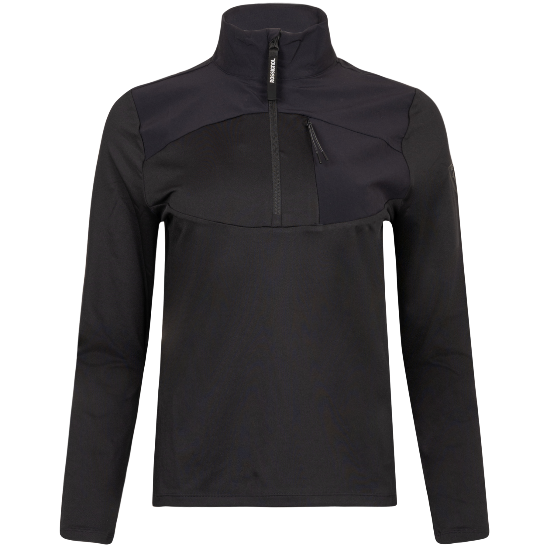 W Skpr 1/2 Zip Sweat - Black