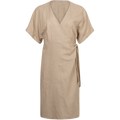 Esi Wrap Dress - Beige