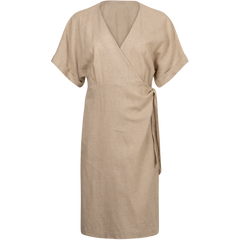 Esi Wrap Dress - Beige