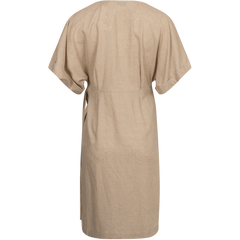 Esi Wrap Dress - Beige