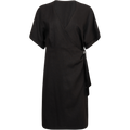 Esi Wrap Dress - Svart