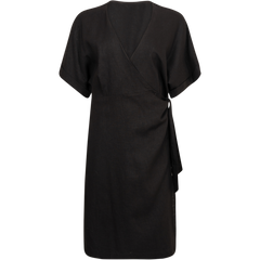 Esi Wrap Dress - Black