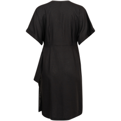 Esi Wrap Dress - Black