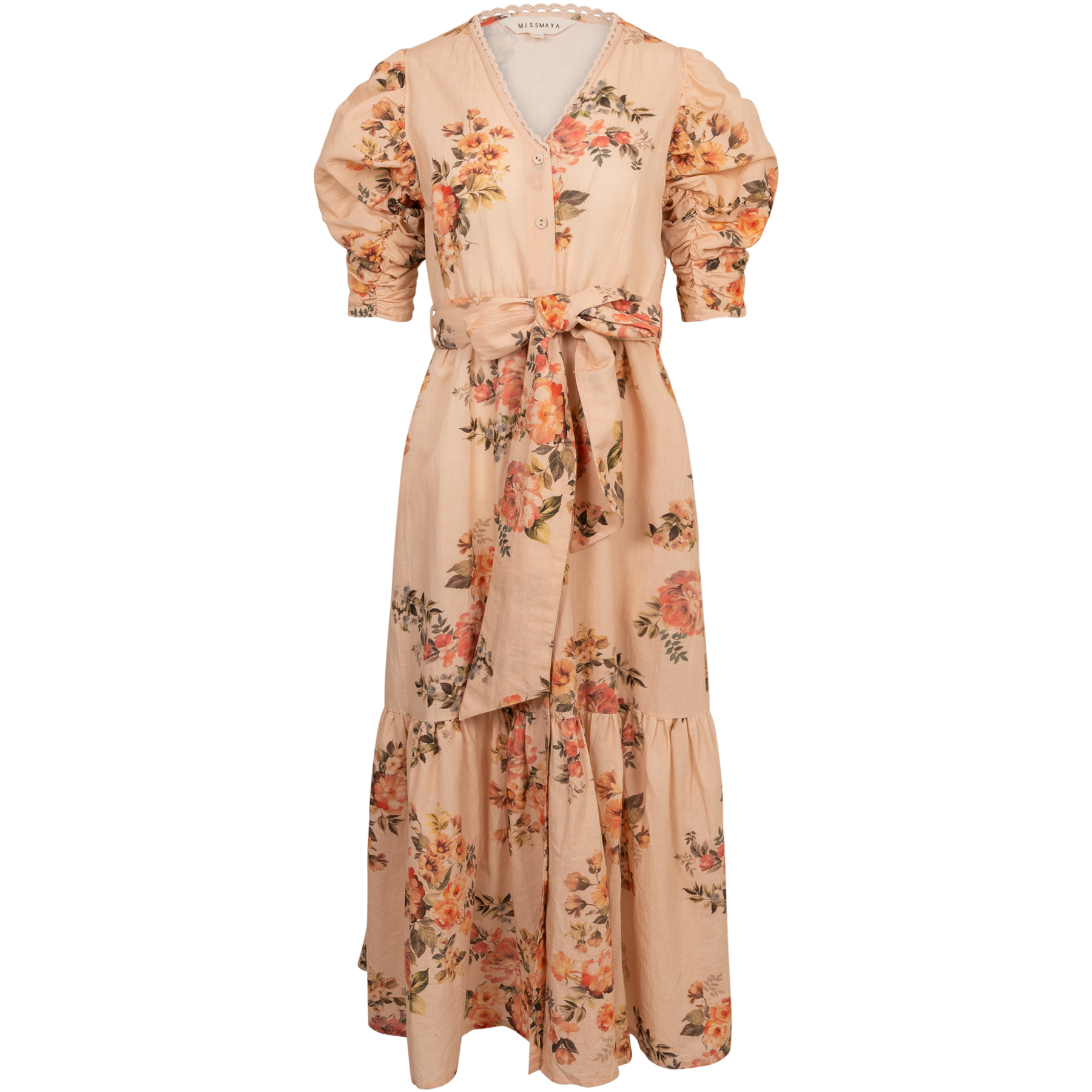 Sylvie Dress - Peach Parfait