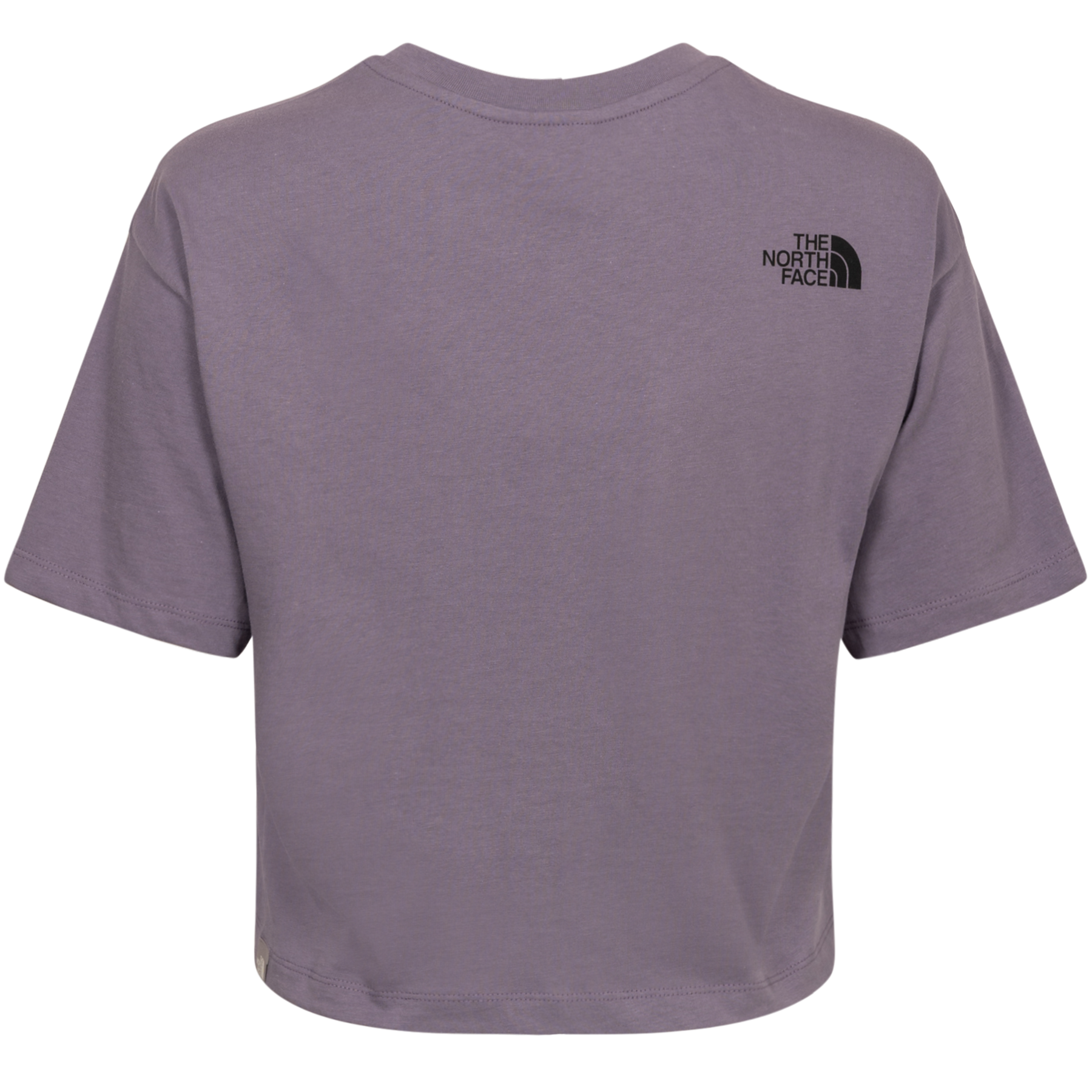 W Cropped Simple Dome Tee - Lunar Slate