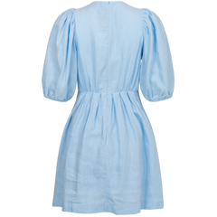 Eli Linen Dress - Ice Blue