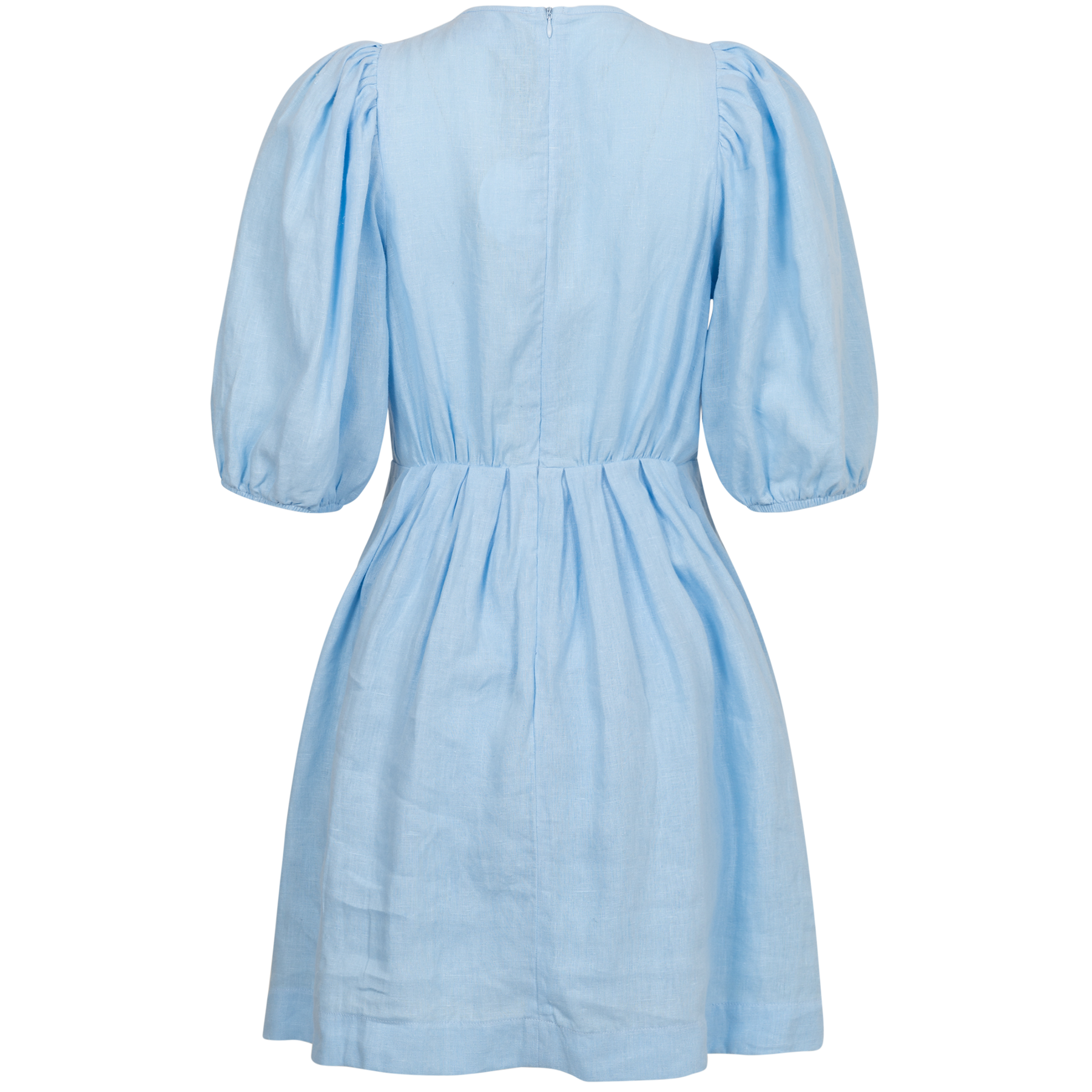 Eli Linen Dress - Ice Blue