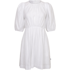 Eli Linen Dress - White