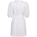 Eli Linen Dress - White