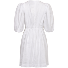 Eli Linen Dress - White