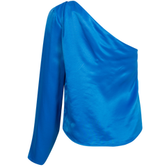 Portia Top - Strong Blue