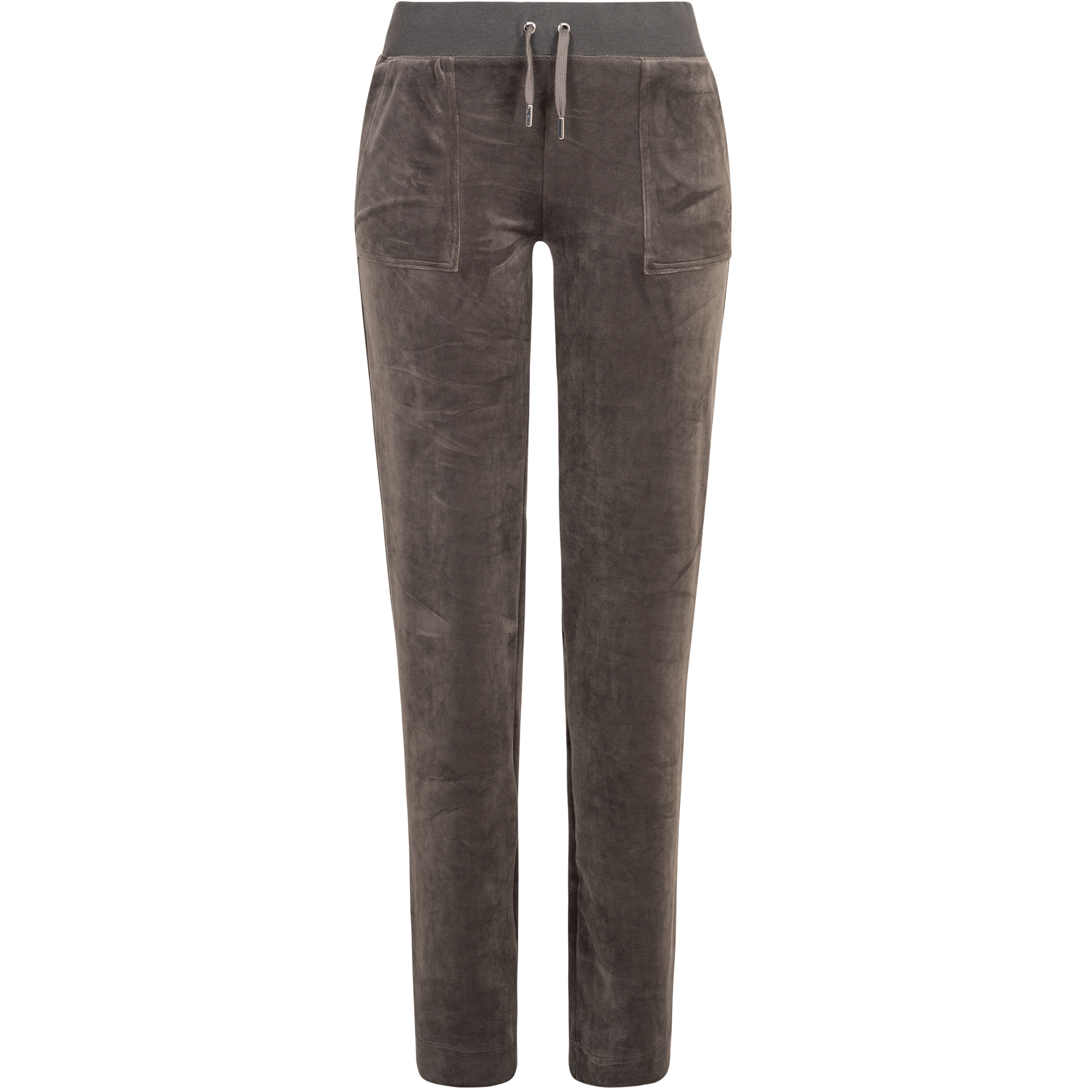 Del Ray Classic Velour Pant Pocket - Raven Black