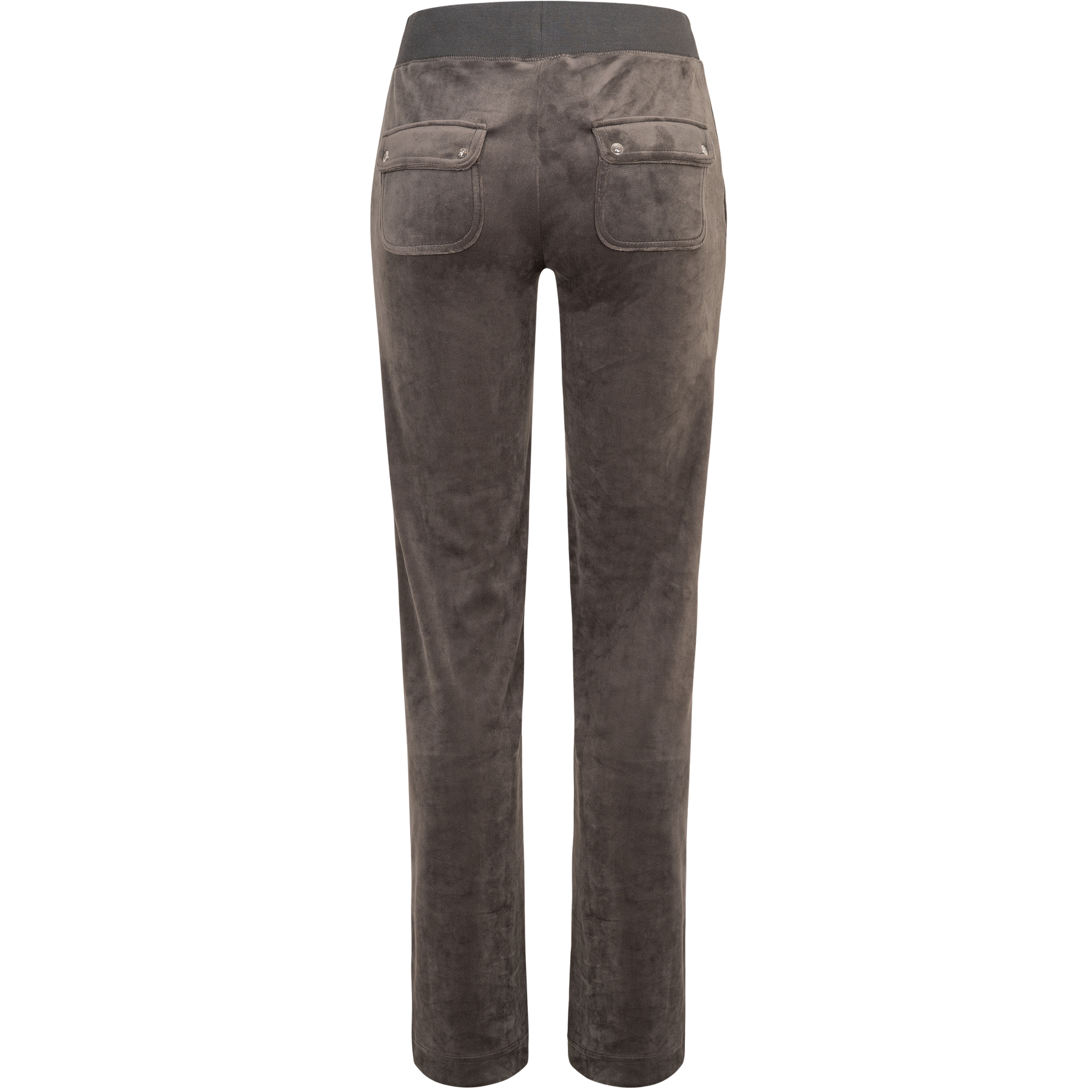Del Ray Classic Velour Pant Pocket - Raven Black
