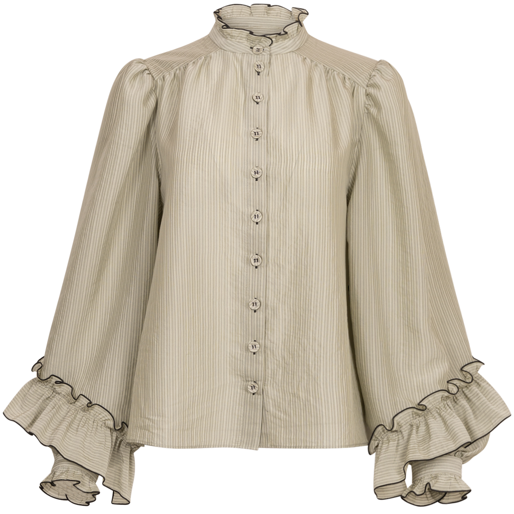 Annalisa Blouse - Tender Green