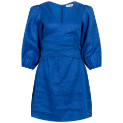 Cintare Mini Dress - Sicilian Blue