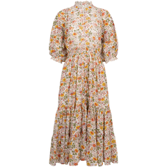 Cotton Slub Midi Dress - Delightful