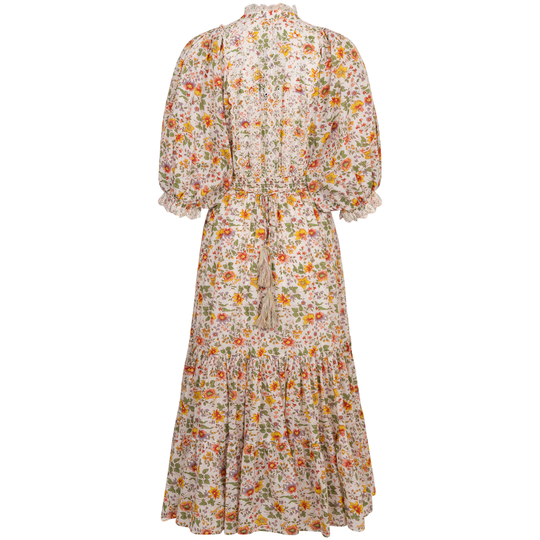 Cotton Slub Midi Dress - Delightful