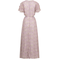 Elise Dress - Lavender Peony Print