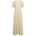 Sia Dress - Yellow Lily Flower