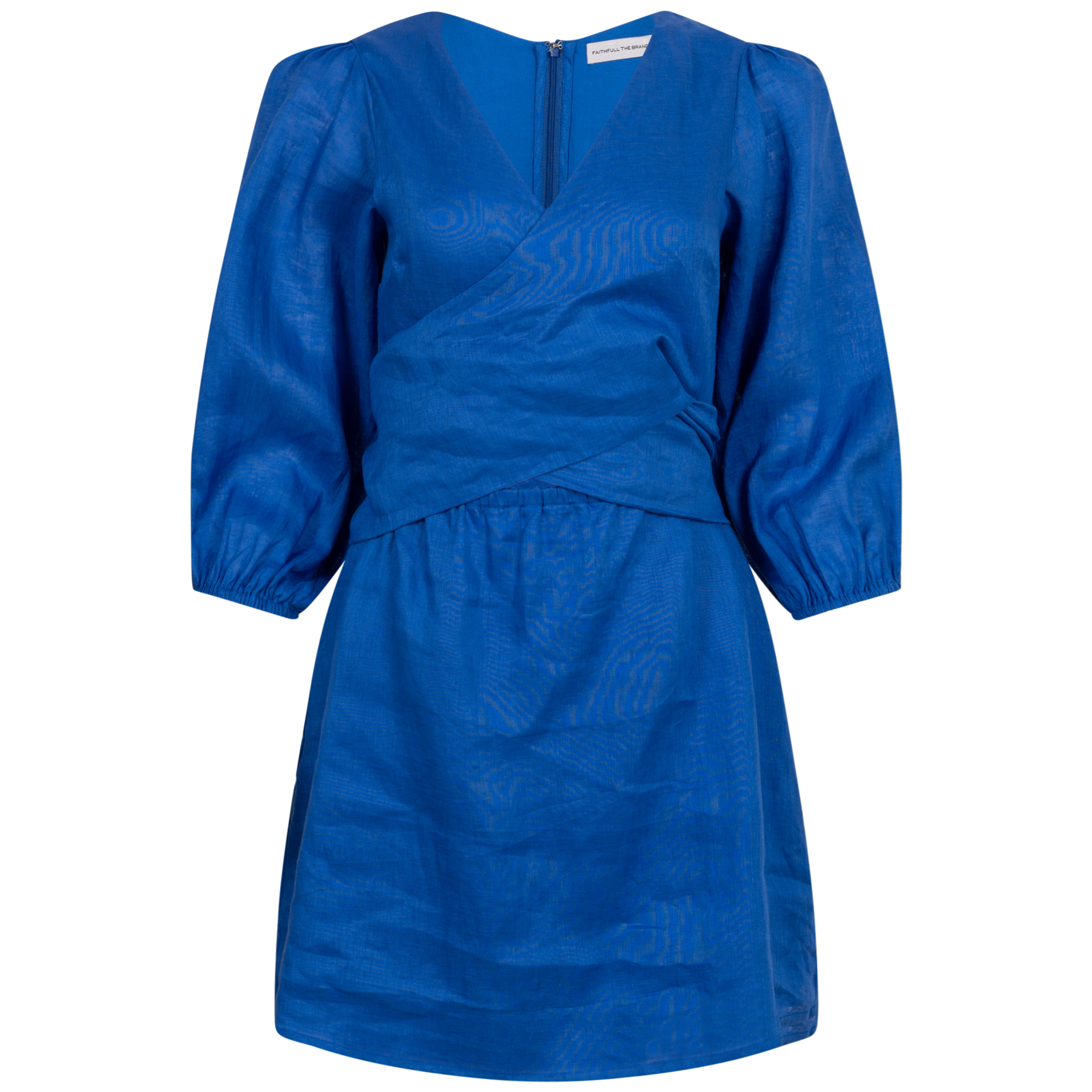 Cintare Mini Dress - Sicilian Blue