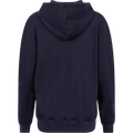 Zan Zip Patch Hoodie - Marinblå