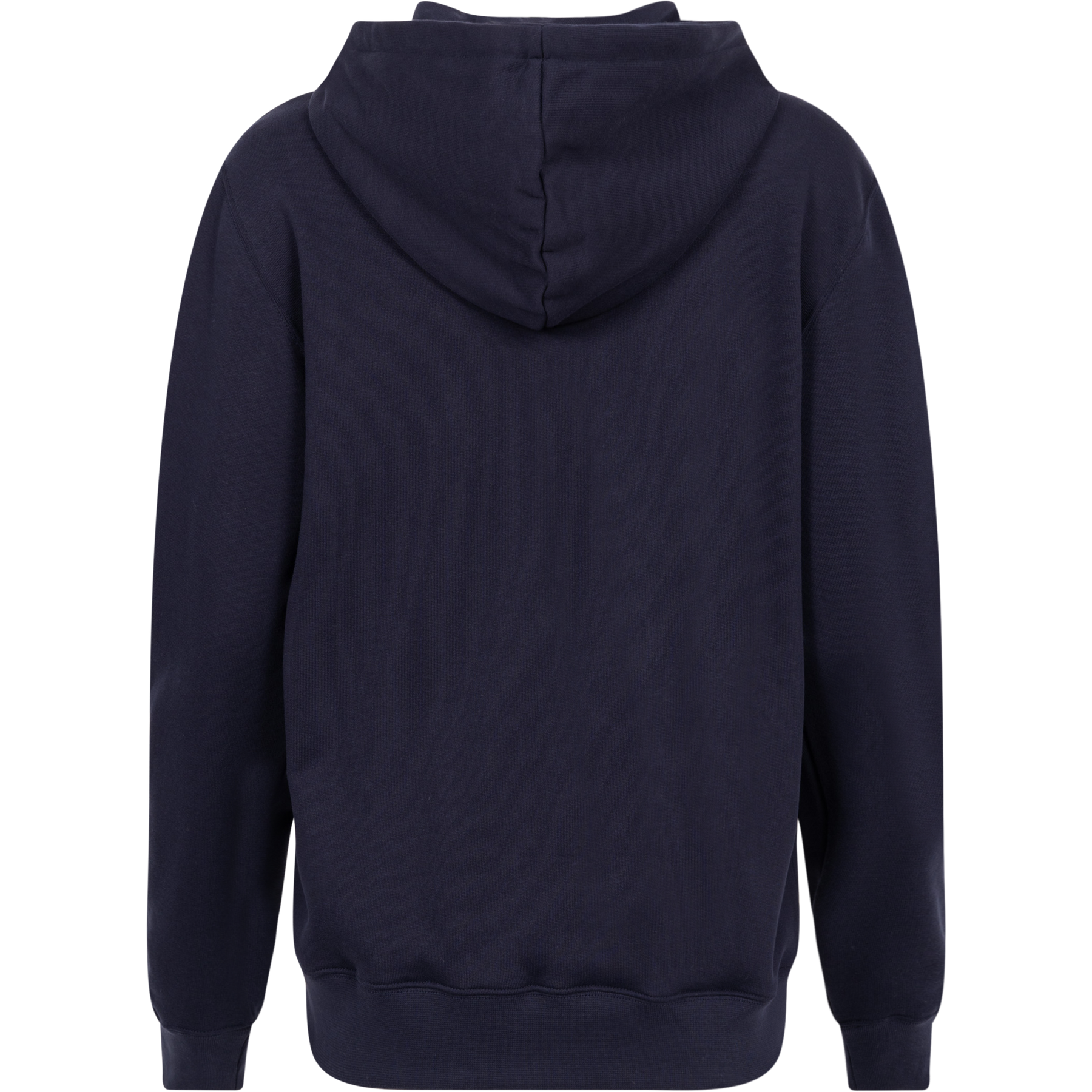 Zan Zip Patch Hoodie - Marinblå