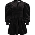 Isabella Corduroy Dress - Black