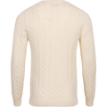 Cotton Cable C-Neck - Cream