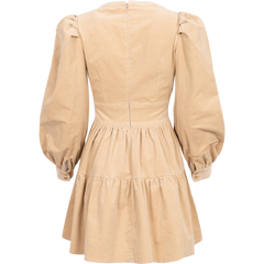 Isabella Corduroy Dress - Humus
